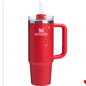 Limited Edition Valentine’s Day Ruby Hearts Stanley Tumbler 30oz quencher NWT